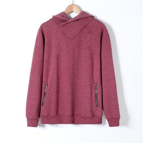 PLAIN COLOR HOODY FLEECE